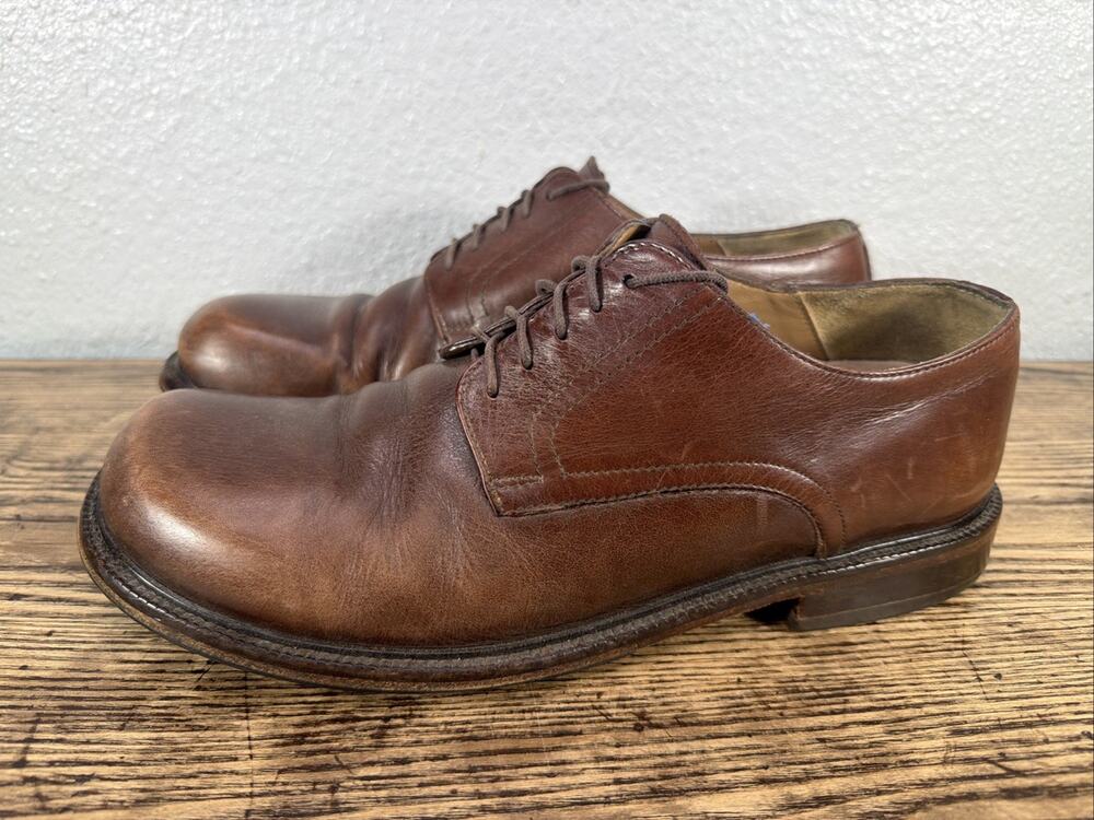 Footprints by Birkenstock US 11 EU 44 Mens Brown Derby Dress Formal Casual Shoes
